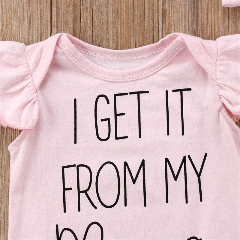 ✸ღ✸Newborn Baby Girls Floral Romper Bodysuit Jumpsuit Headband Outfits Clothes Set Hot Sale
