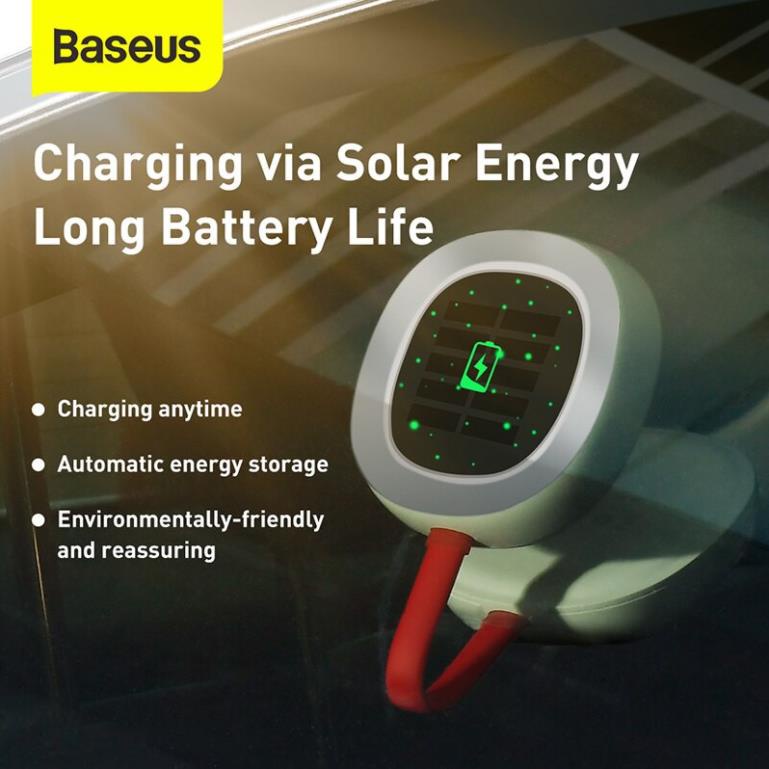 Baseus -BaseusMall VN Baseus Solar Reading Magnet Light LED 2 Trong 1 Sạc Năng Lượng Mặt Trời