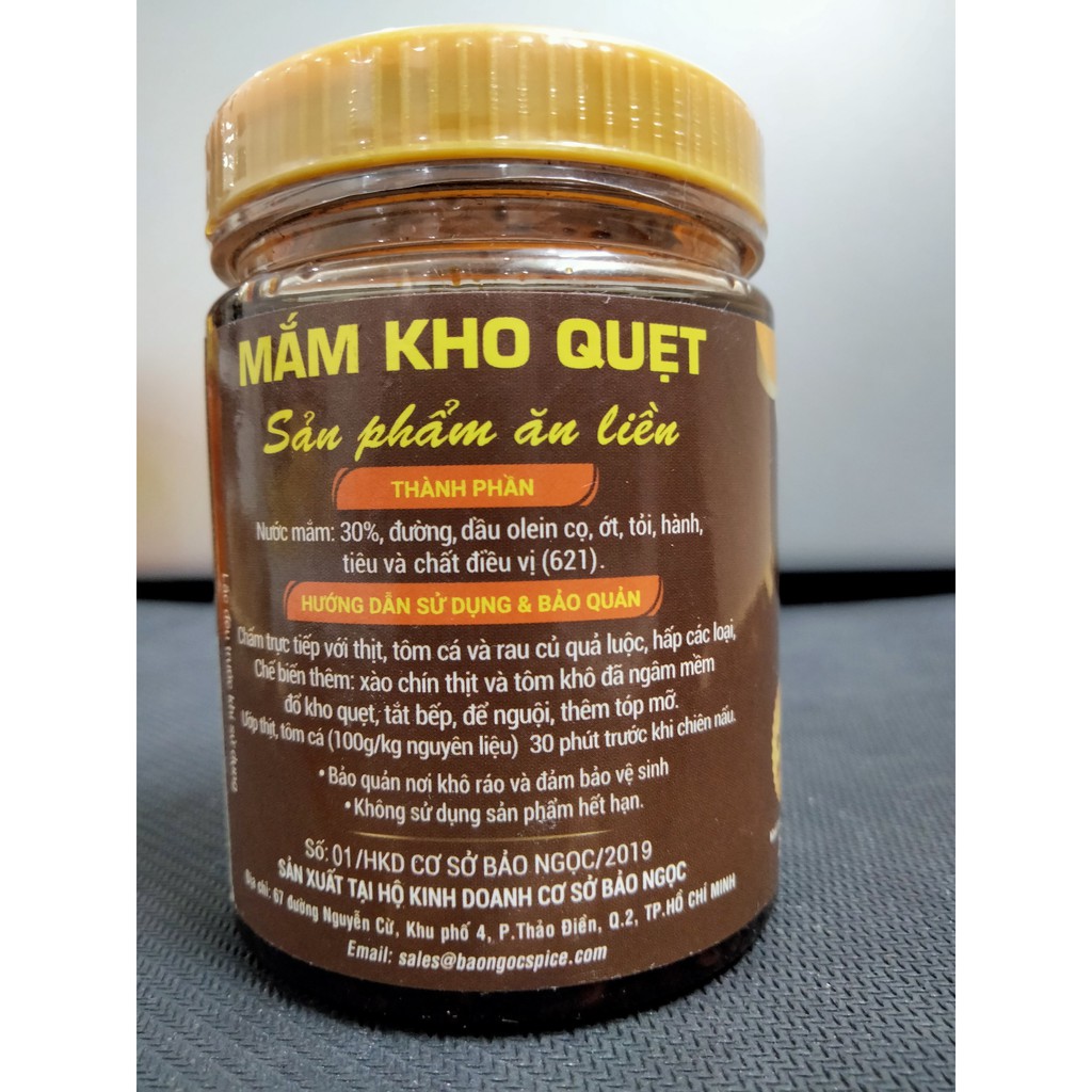 Mắm kho quẹt ăn liền hiệu Bảo Ngọc hũ 200g | BigBuy360 - bigbuy360.vn