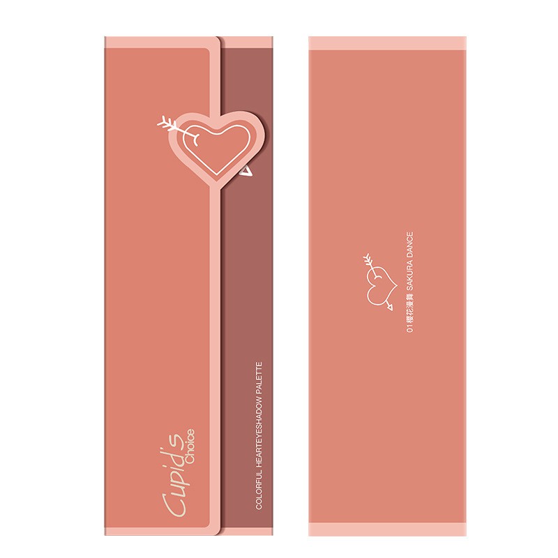 (Hàng Mới Về) Bảng Phấn Mắt Màu Hồng Trái Tim Xinh Xắn Chống Thấm Nước Và Mồ Hôi | BigBuy360 - bigbuy360.vn
