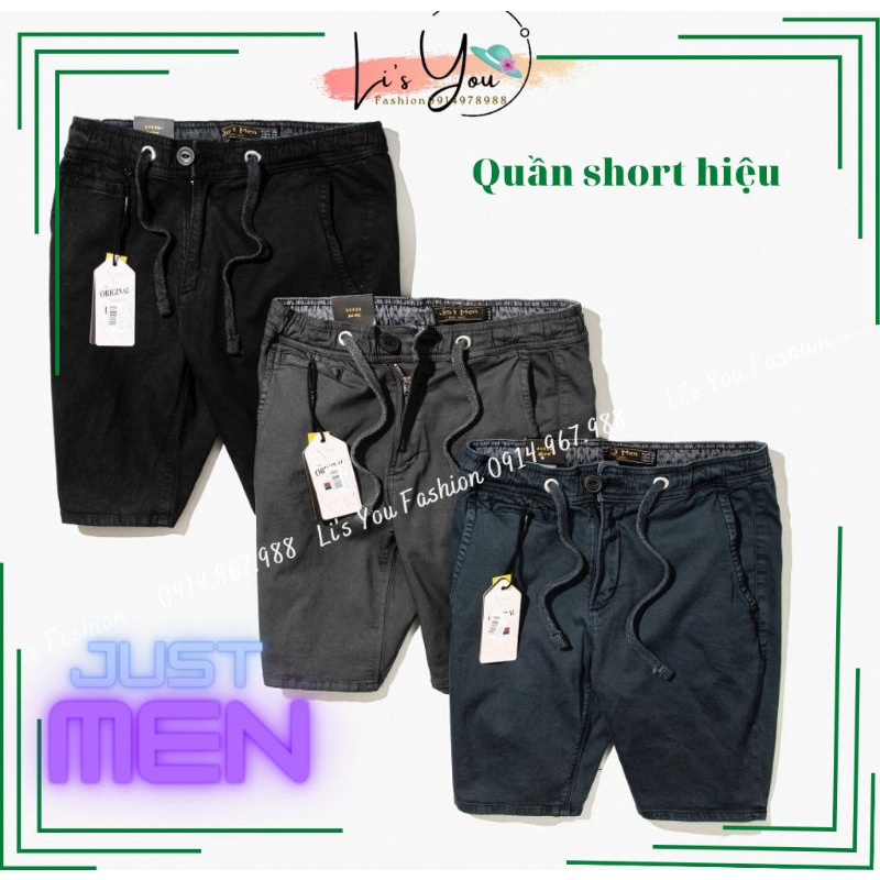 Quần short kaki nam Just men from slimfit Lisyou