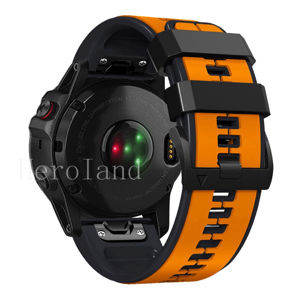 Dây Silicone Thay Thế Cho ĐồNg Hồ Garmin Fenix 7X 7 6X 6 Pro Fenix 5X 5 Plus Forerunner 945 22 26MM