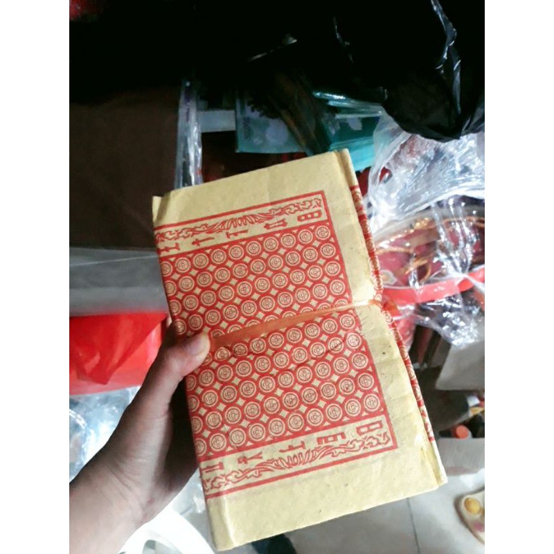 Thếp tiền vàng mã hàng đẹp 10 lễ