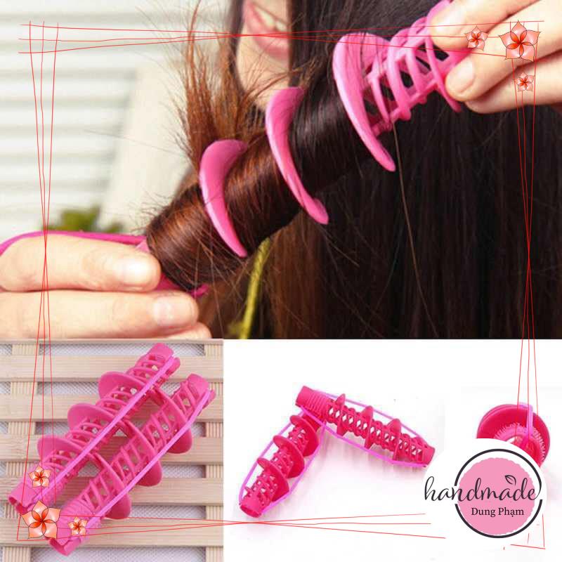 Lô uốn tóc Không Nhiệt Spiral Curler - Gói 2 chiếc