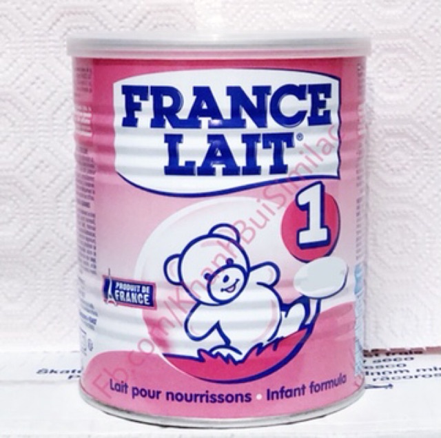 Sữa bột France Lait số 1, 2, 3 400g