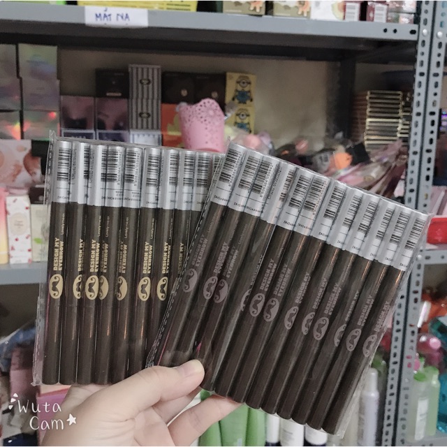 1 lố chì râu kẻ mày 2 đầu (12 cây)