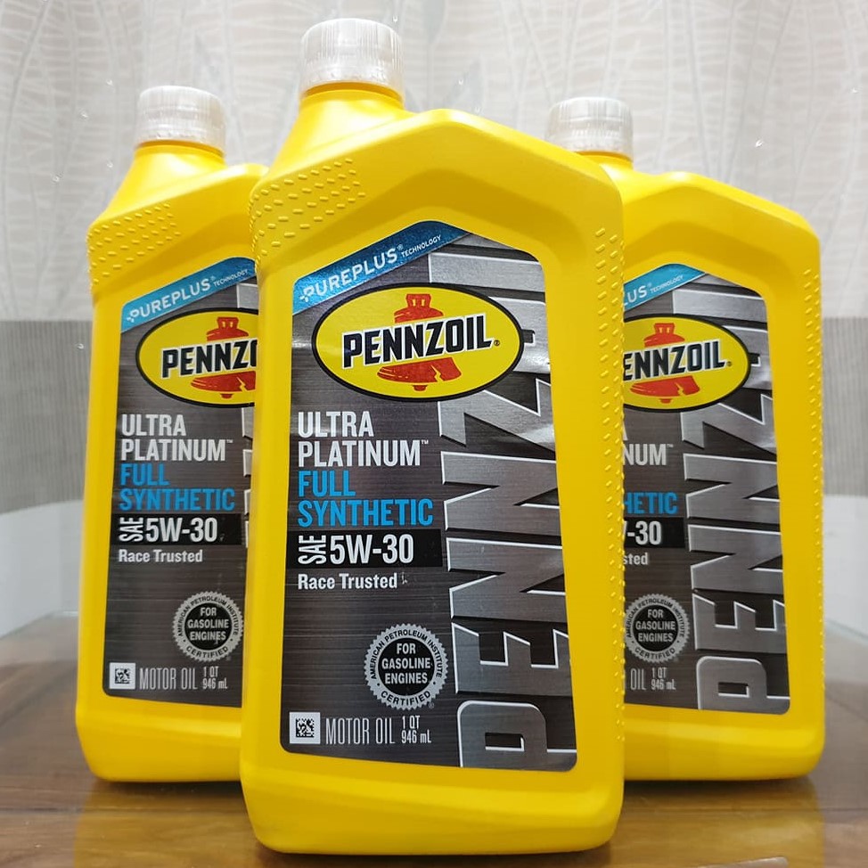 Nhớt PENNZOIL ULTRA PLATIUM 5W30 946ml cho xe tay ga