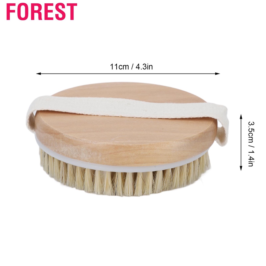 Bàn chải tẩy tế bào chết tăng tuần hoàn máu chăm sóc da khô