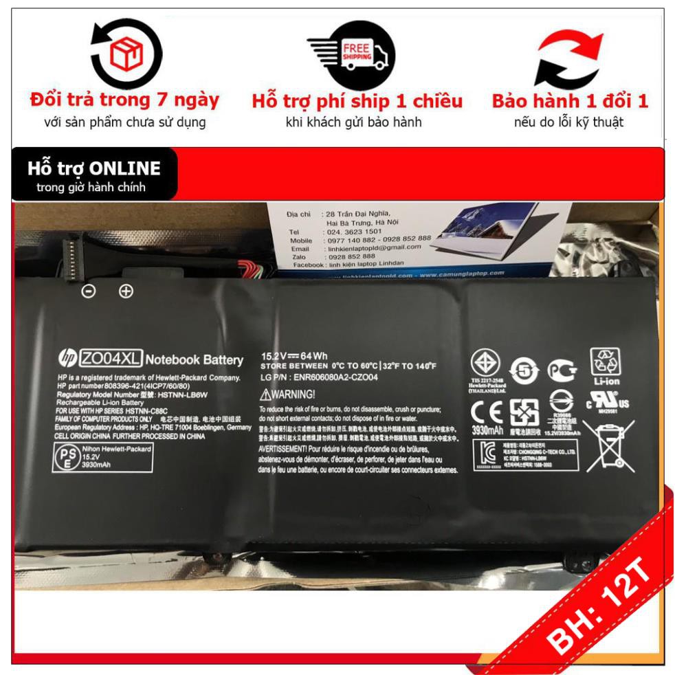 BH12TH . Pin (Original) 64Wh HP ZBook Studio G3 G4 ZO04XL Battery