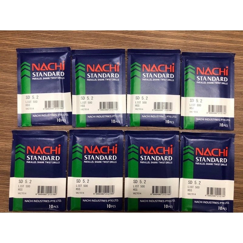 Mũi Khoan Nachi Từ 12.0 đến 12.9MM Chính Hãng