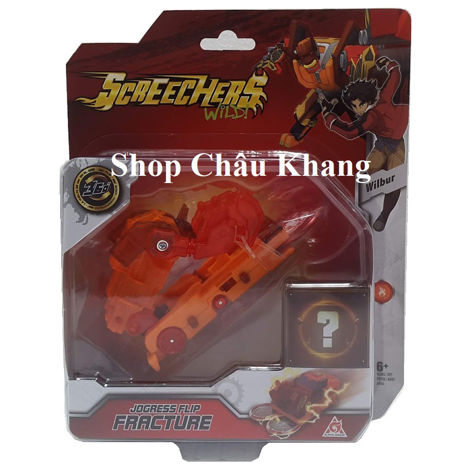 Bò Húc Cuồng Hỏa - Thợ Săn Chiến Xa Screechers Wild YW684203