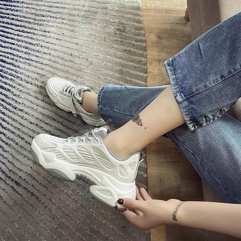 [Mã FAGREEN245 giảm 10% tối đa 30K đơn 99K] FREE SHIP Giày thể thao nữ đế sóng độn đế hàng hot 2020 | BigBuy360 - bigbuy360.vn