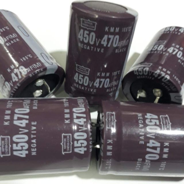 Tụ 470MF _450V  bộ 2chiếc