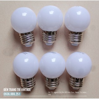 Bộ gồm 10 bóng đèn led 1W - Đèn ngoài trời - Đèn led chanh