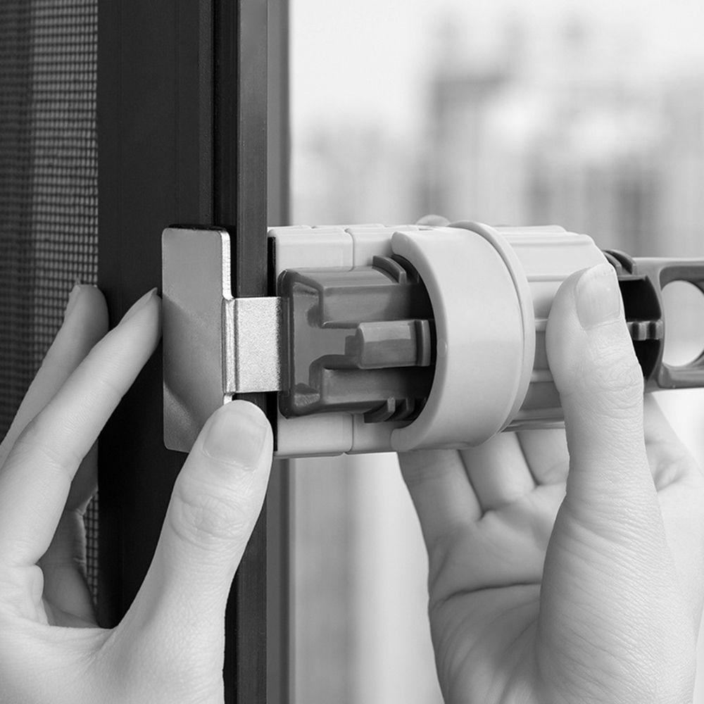 Thanh Trượt Treo Quần Áo 8 Lỗ Bằng Nhựa Tiện Dụng