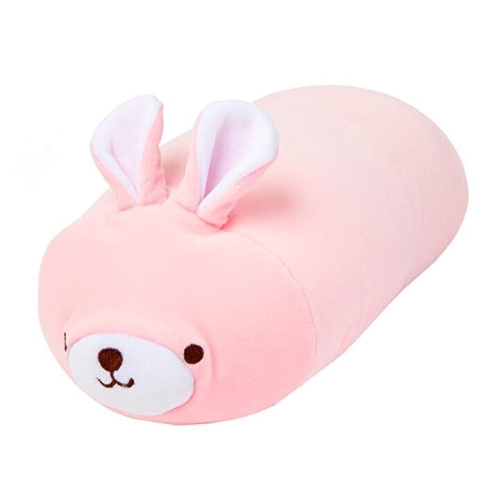 Gối Kê Cổ Vừa Làm Gối Ôm 2 Trong 1 ARTBOX Hàn Quốc Thiết Kế Hình Thỏ Hồng Dễ Thương