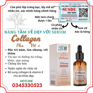 (NEW, CÓ VIDEO) combo 10 chai serum collagen plus vit e 701 CHÍNH HÃNG