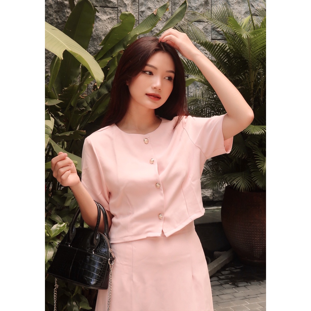 Set Áo Chân Váy Đuôi Cá Sang Trọng - BLV22057