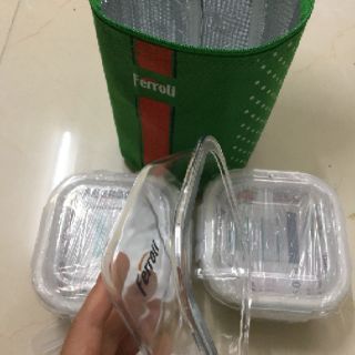Bộ 3 thố thủy tinh Lock & Lock 500ml