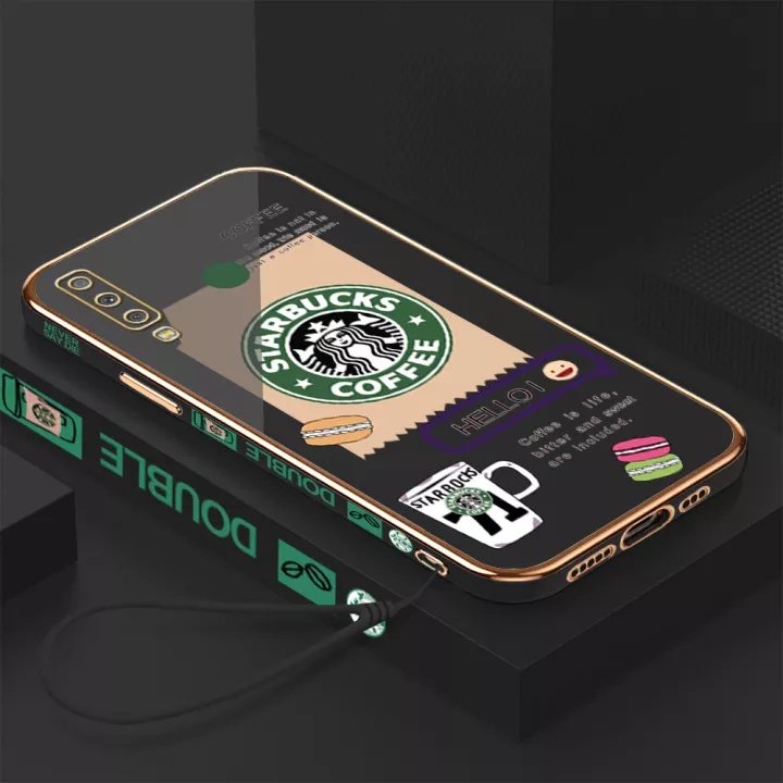 Ốp Điện Thoại In Logo Starbucks Cho Samsung A04E A54 A30 A20 A50 A50S A30S A71 4G A51 4G A750 A7 2018 A10
