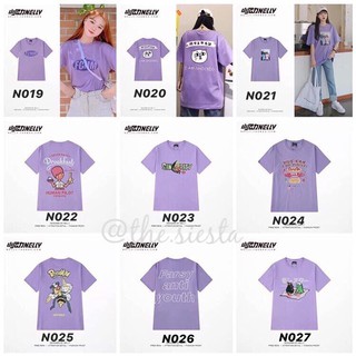 Siesta gom sale áo phông nelly tone tím n019 - n045