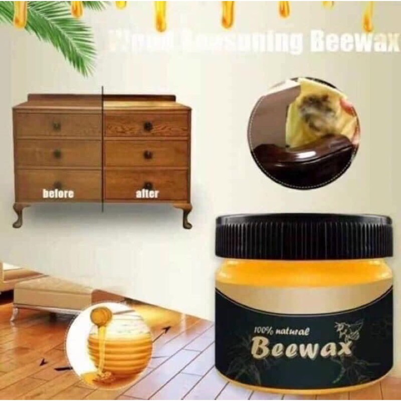 Sáp Ong Beewax Đánh Bóng Đồ Gỗ Sàn Gỗ