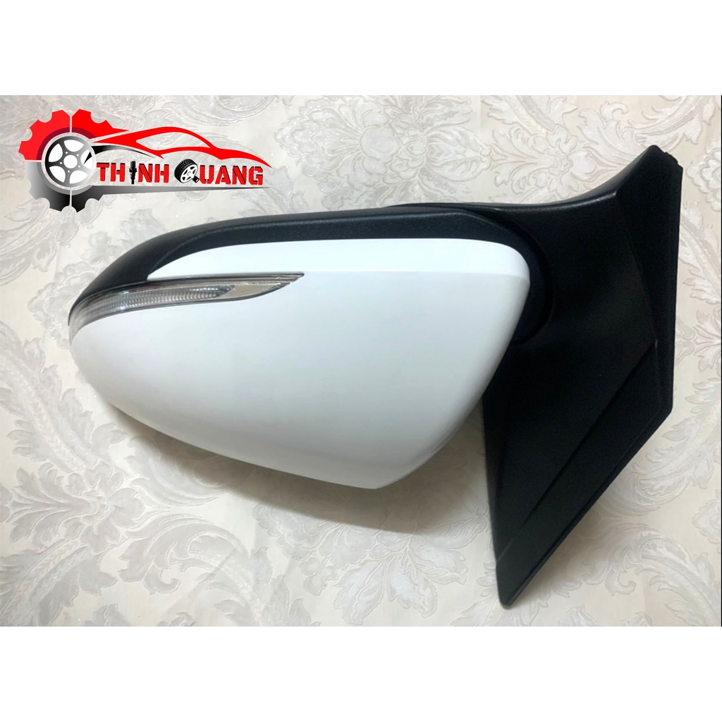 Gương chiếu hậu xe KIA MORNING 2012-2021 bản đủ 8 giắc, gập điện, có đèn xi nhan