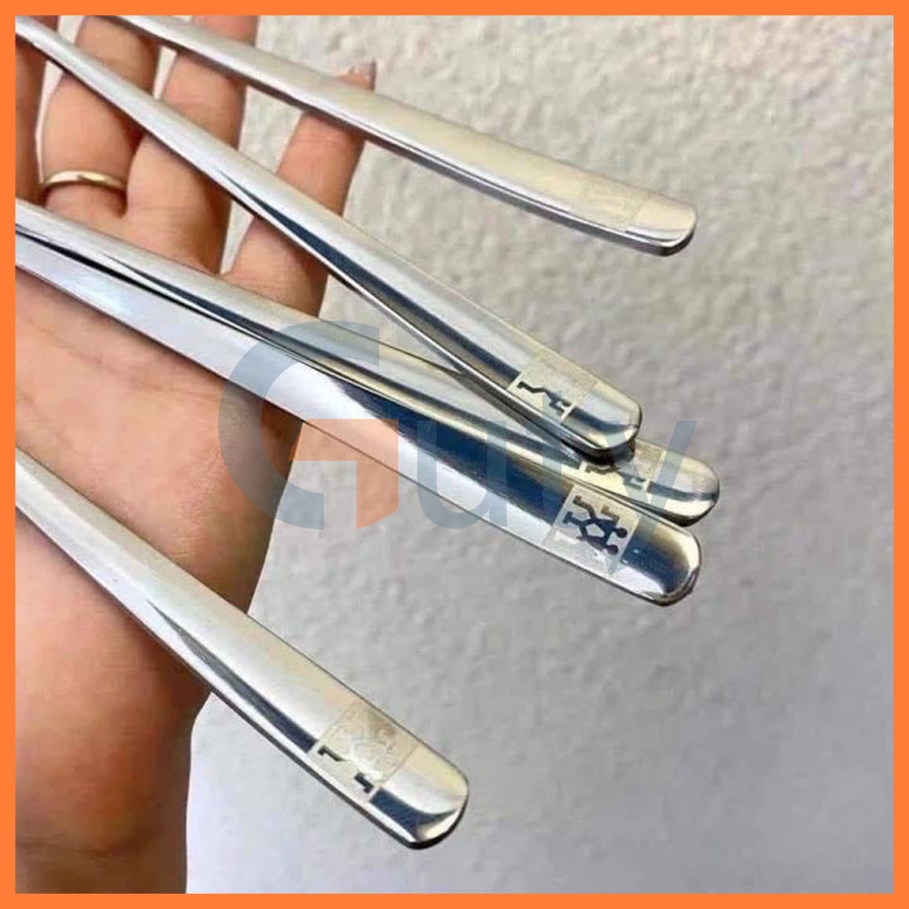 Hộp 5 thìa muỗng inox zwilling bền đẹp tiện lợi có hợp đựng kèm, thìa cà phê, thìa inox, thìa hot, thìa đẹp - Guty Home