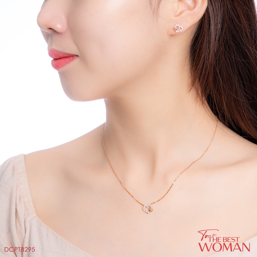 [Mã FARSBR241 giảm 15k đơn 0đ] Bông tai vàng 14k BTPTB295 Huy Thanh Jewelry