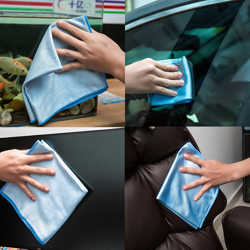 Khăn Lau Kính Sợi Siêu Nhỏ Tiện Dụng