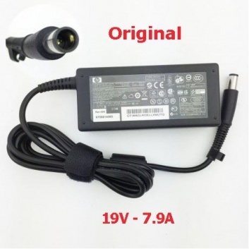 Sạc Laptop HP 150W 19V - 7.89A / 19.5V 7.69A chân kim to for 8570w 8560w 8540w Hàng ZIN Cao Cấp