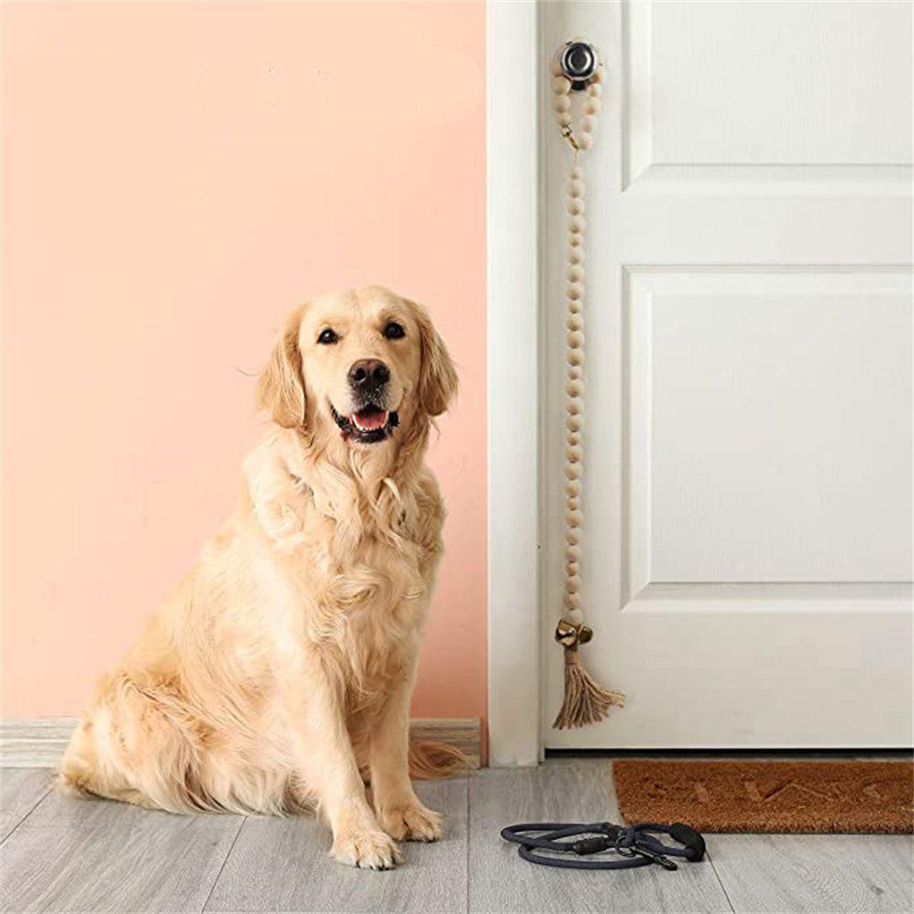 Đồ Chơi Chuông Cửa Dây Thừng Cotton Chất Lượng Cao Có Thể Điều Chỉnh Cho Chó Cưng