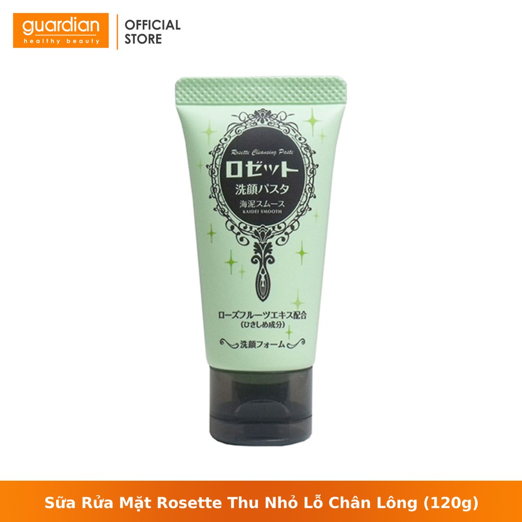 Sữa Rửa Mặt Thu Nhỏ Lỗ Chân Lông Face Wash Pasta Sea Clay Smooth Rosette 120Gr