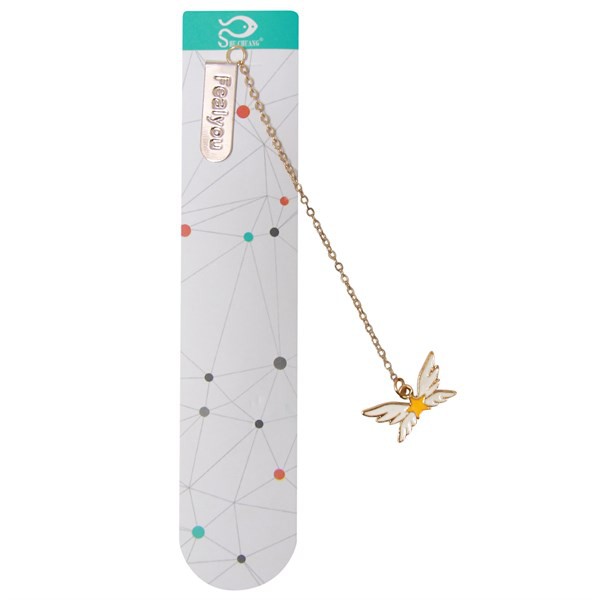 Bookmark Kẹp Sách Kim Loại Phối Charm Hình Cardcaptor - Mẫu 4