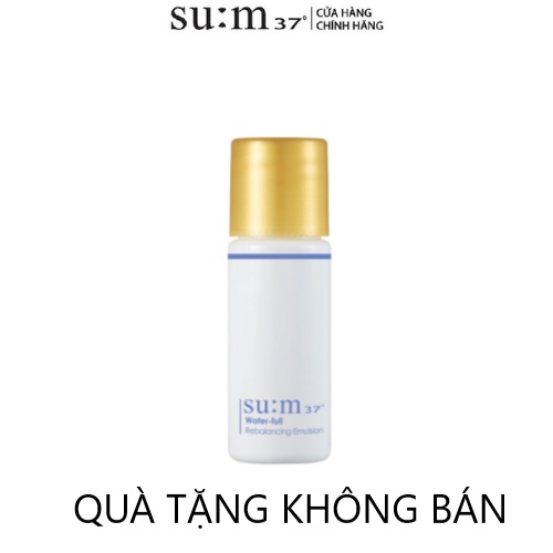 [HB Gift] Combo 5 Sữa dưỡng dạng gel cấp ẩm sâu cho làn da cạn kiệt nước su:m37 Water-full Rebalancing Gel emulsion