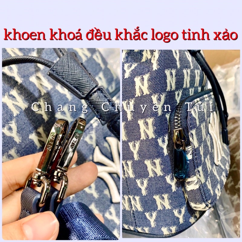 [Full Tag code] Túi rút Mlb Bucket hàng đẹp sẵn kho 3 màu (ảnh và clip thật)