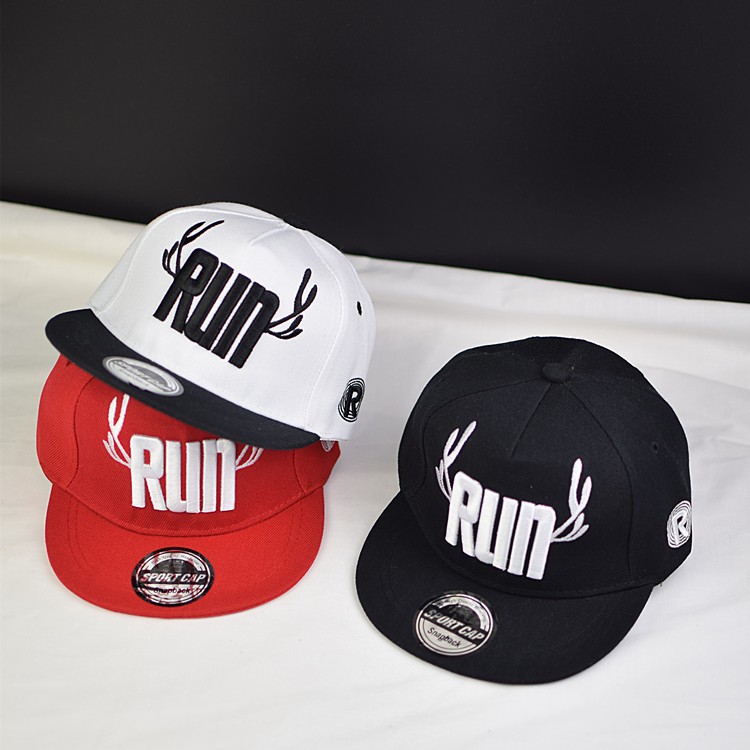 Mũ lưỡi trai chống nắng viền phẳng phong cách Hip Hop đường phố cho nam và nữ