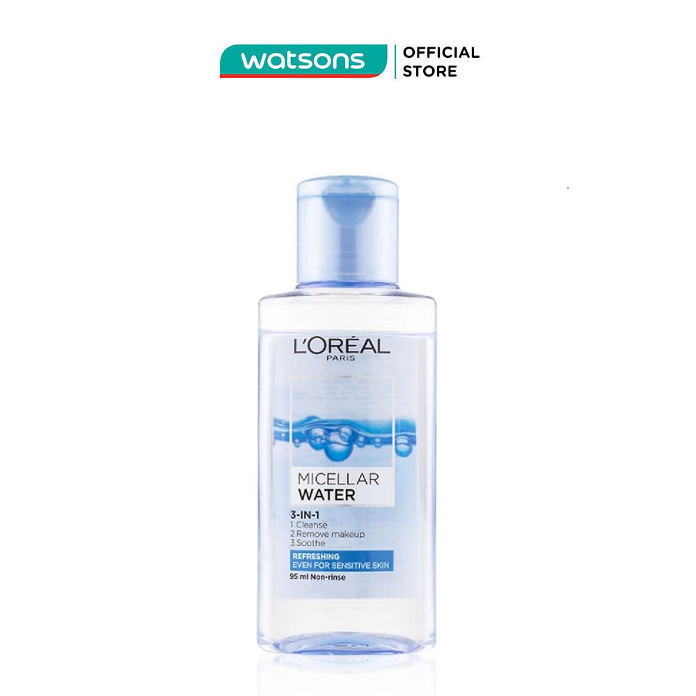 Nước Tẩy Trang Loreal Micellar Water Refreshing 3 In 1 Tươi Mát 95ml