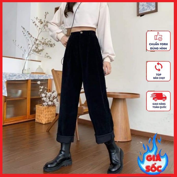 Suông Nhung Thiết Kế Lưng Thun Sau Phong Cách Cá Tính Mã 146 Nhiều Màu | BigBuy360 - bigbuy360.vn