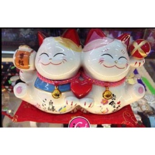 Mèo thần tài - Maneki Neko (lan vu)