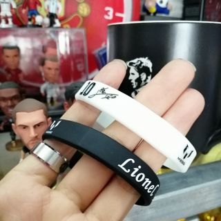 Vòng tay cao su lionel Messi