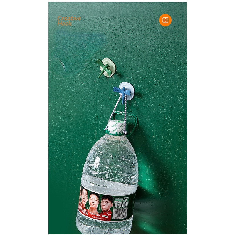 Móc Treo Đồ Dán Tủ Lạnh Đa Năng Hình Hoạt Hình