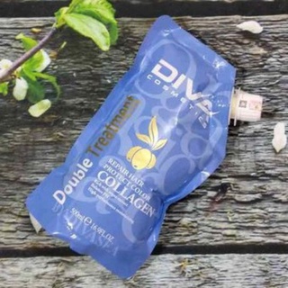Hấp túi Diva Collagen 500ml hàng cty