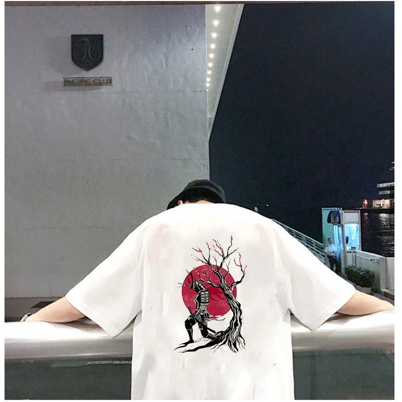 Áo thun unisex form rộng Nhật Bản đẹp độc lạ phong cách cá tính vải dày mịn 2019T2306