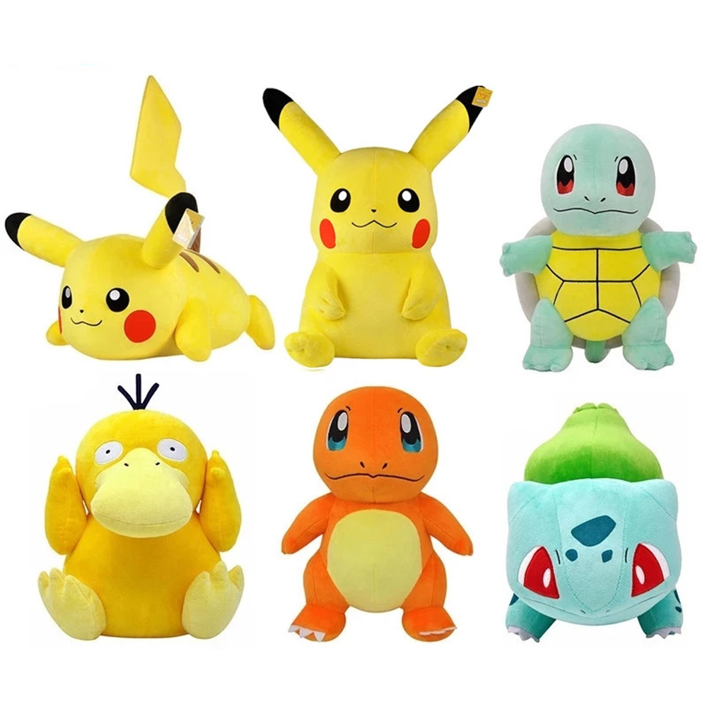 đồ chơi nhồi bông Hình Pikachu Dễ Thương