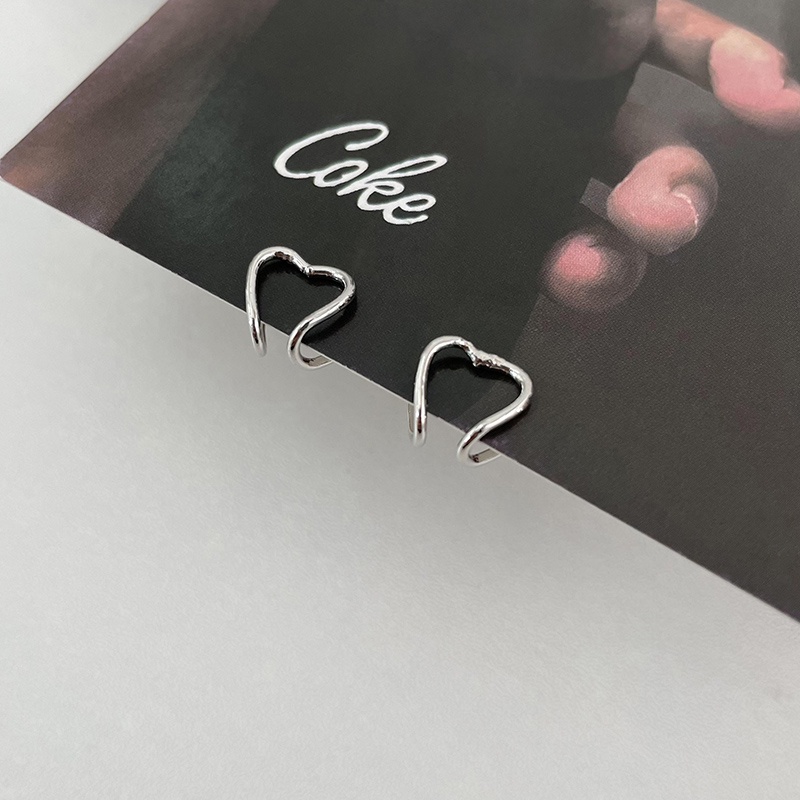 Bông tai dạng cụp phong cách Hàn Quốc