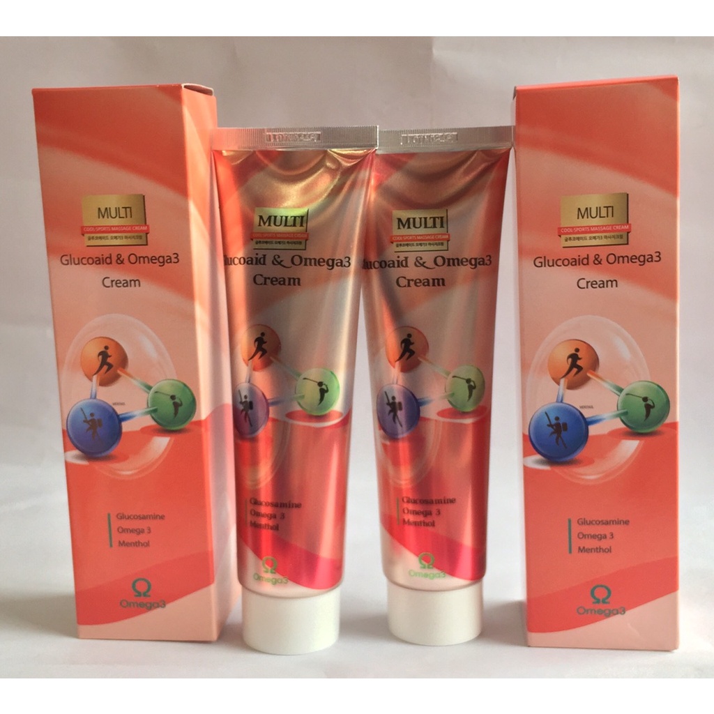 Dầu xoa bóp khớp Glucoaid & Omega3 Cream Hàn Quốc