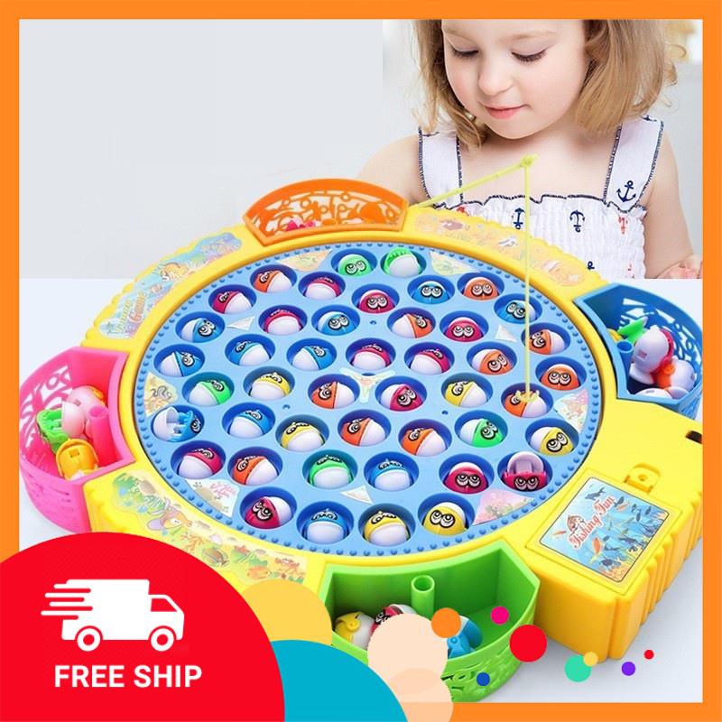 Đồ chơi câu cá cho bé - bộ 45 con cá - bộ 24 con cá - câu móc