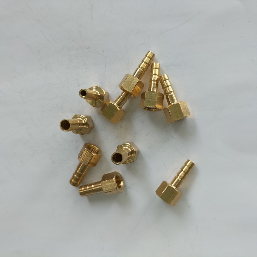 Đầu nối ren trong 9.6mm đuôi chuột 6, 8, 10mm