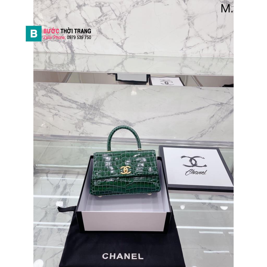 Túi xách Chanel 2022 Coco Handle Hass Satchel Bags Crossbody Bag Túi đeo chéo Túi xách nữ Chain Bags (Hàng Đặt Trước)